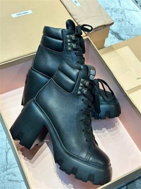 ботинки miu miu